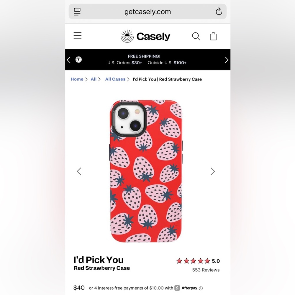 Casey iPhone 14 brand new case